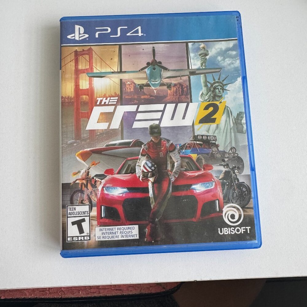 The Crew 2 PS4 Game – Complete with Case & Disc